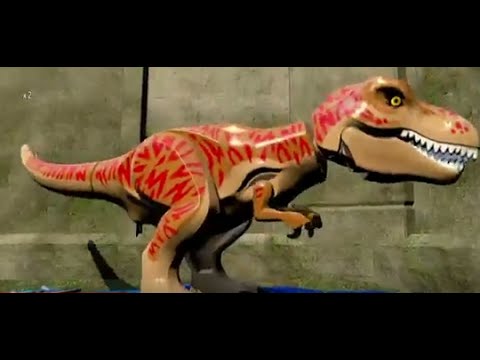 lego jurassic world custom dinosaur